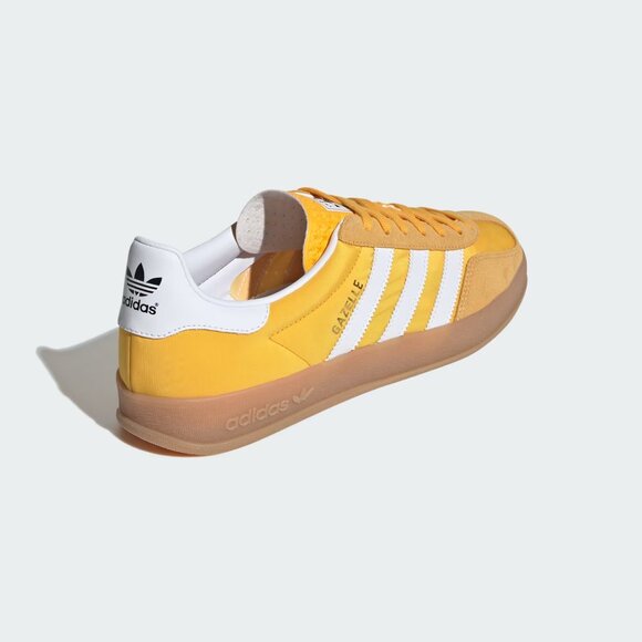 [NEW] Men's adidas Gazelle Indoor Shoes Yellow IE6606 - Picture 5 of 8